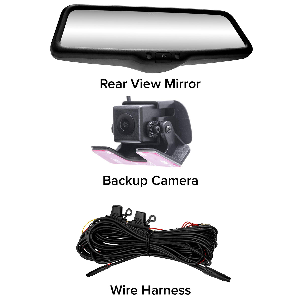 Master Tailgaters 10 inch mirror dash cam and backup camera product detail 8