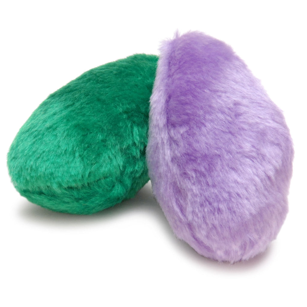 Jeffers Little Dotz Plush Squeaker Dog Toys – 2 Pack