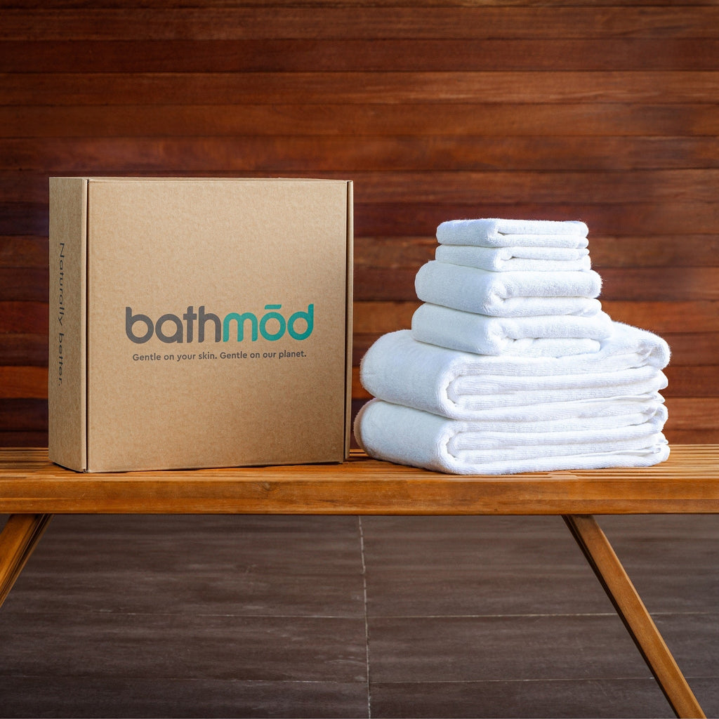 Luxury Organic Bath Six Piece Towel Set | Soft, Plush, Eco-Friendly Towels - product image 12